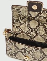 Load image into Gallery viewer, stone python print bag
