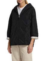 Load image into Gallery viewer, ice reversible short padded jacket

