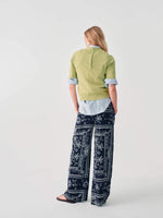 Carregar imagem no visualizador da galeria, dark blue palazzo trousers
