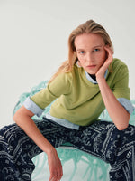 Carregar imagem no visualizador da galeria, dark blue palazzo trousers
