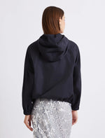 Load image into Gallery viewer, Light water-repellent twill raincoat - NAVY
