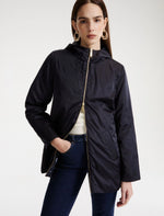 Load image into Gallery viewer, midnight blue Wool pea coat and cape set
