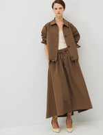 Load image into Gallery viewer, mud taffeta skirt
