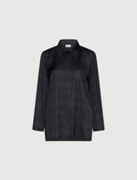 Load image into Gallery viewer, navy Printed twill shirt
