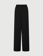 Carregar imagem no visualizador da galeria, black envers satin trousers
