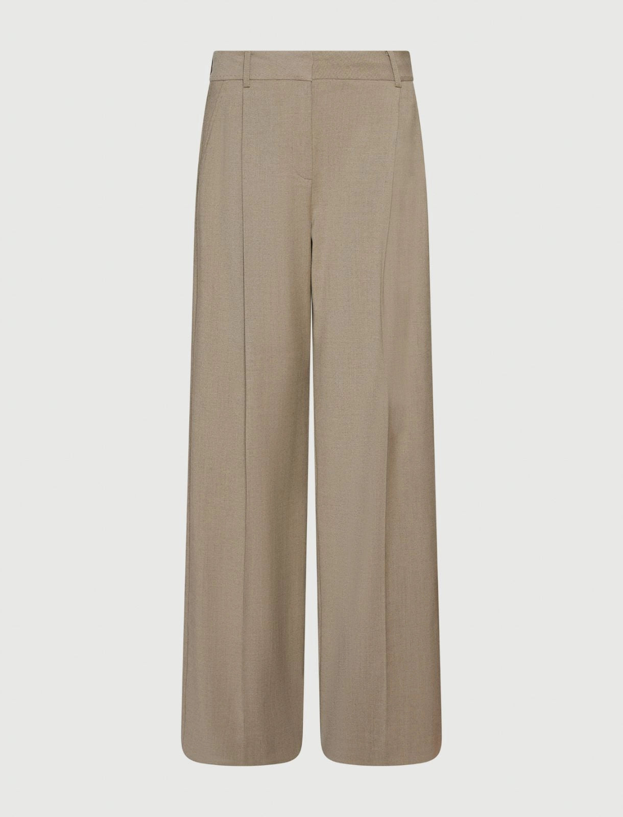 laurel wide-fit twill trousers