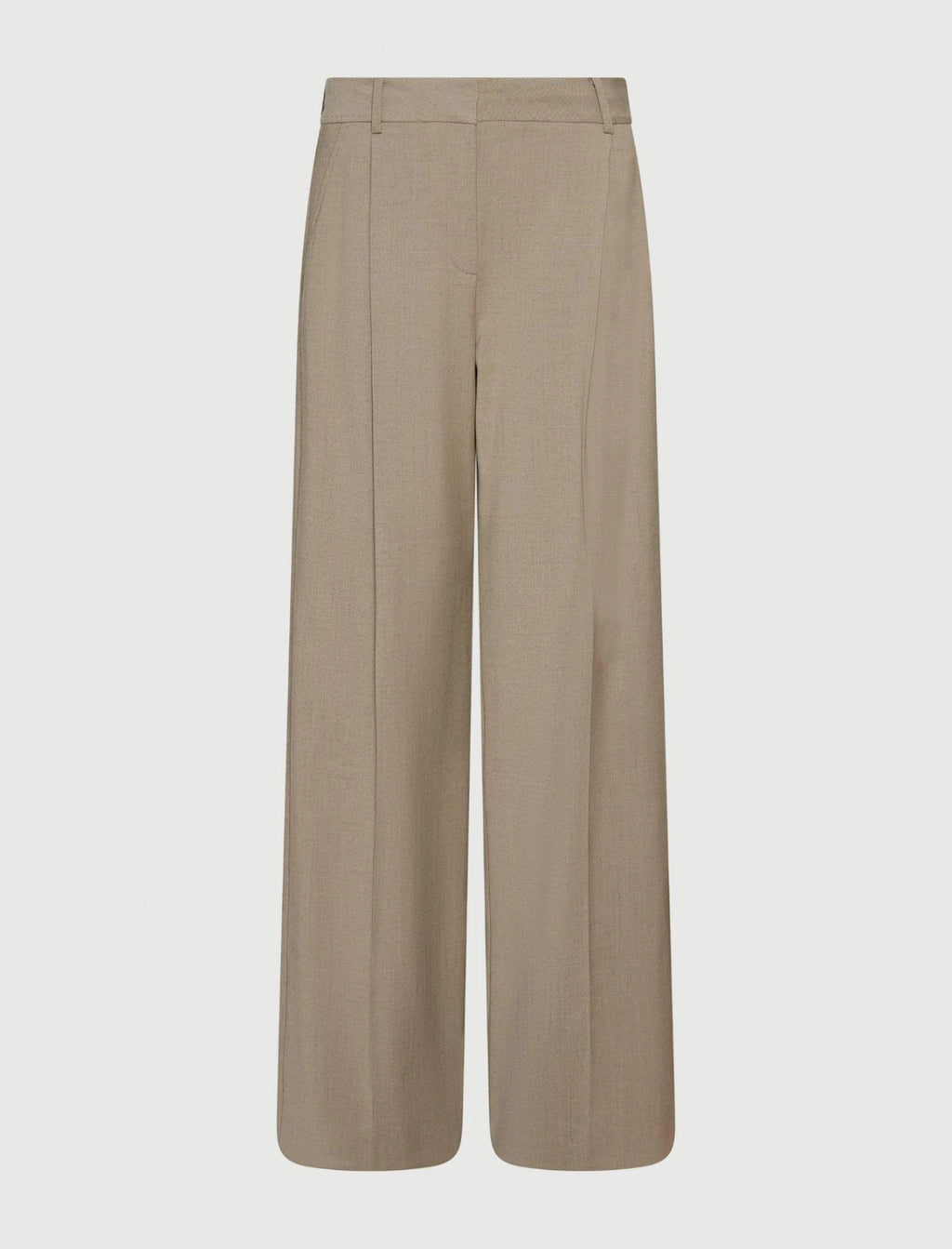 laurel wide-fit twill trousers