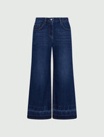 Load image into Gallery viewer, navy flared jeans
