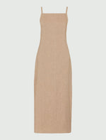 Load image into Gallery viewer, beige long dress
