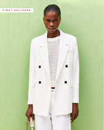 Load image into Gallery viewer, white super refined jacket
