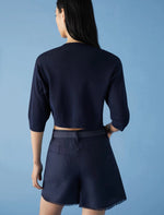 Load image into Gallery viewer, midnight blue cardigan
