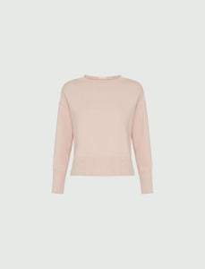 rose nudo slit-detail sweater