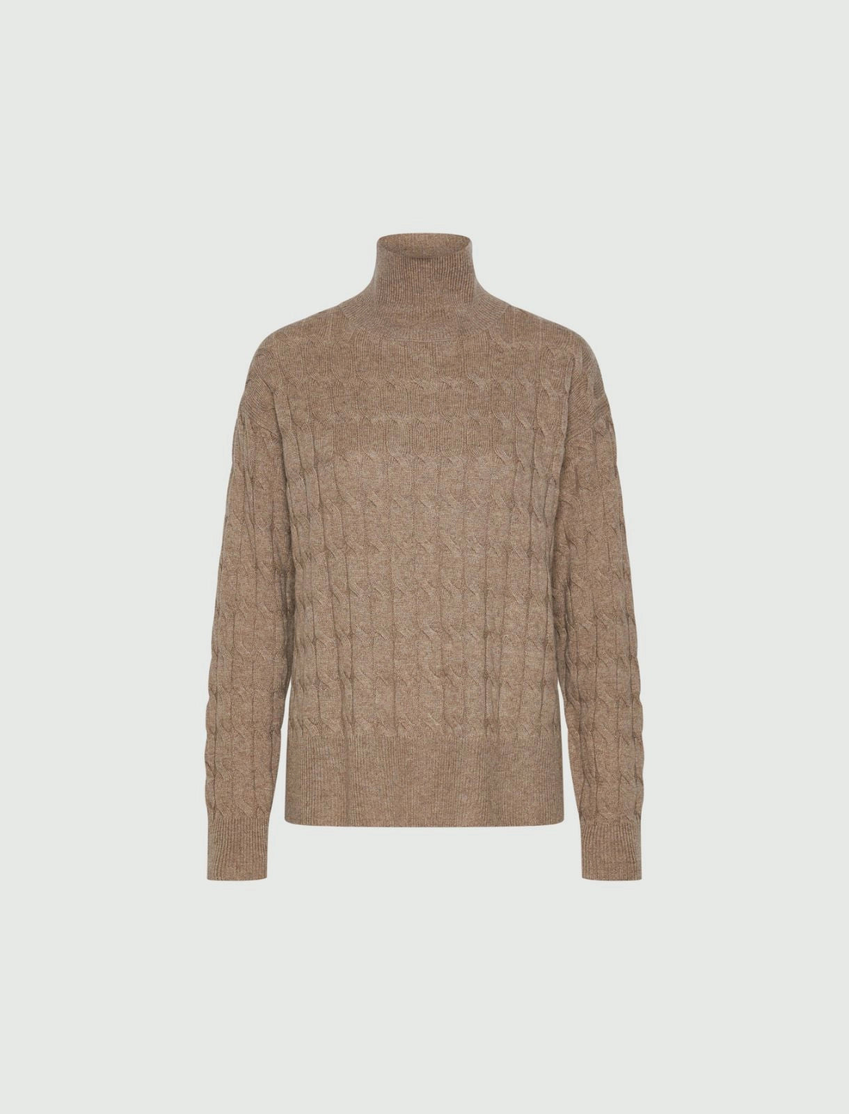 mud wool and cashmere sweater