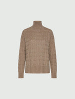 Carregar imagem no visualizador da galeria, mud wool and cashmere sweater
