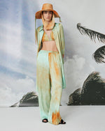 Load image into Gallery viewer, tie dye print palazzo trousers
