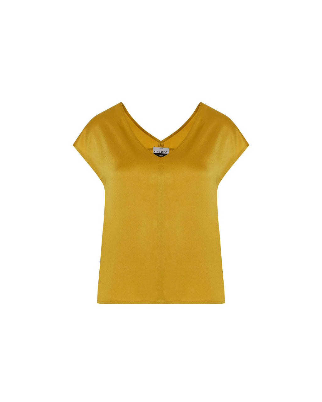 spicy yellow blouse