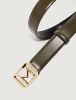 Carregar imagem no visualizador da galeria, kaki Golden-buckle belt

