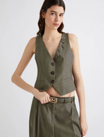 Carregar imagem no visualizador da galeria, kaki Golden-buckle belt
