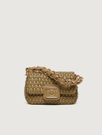 Carregar imagem no visualizador da galeria, kaki Le Muse small woven bag
