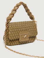 Carregar imagem no visualizador da galeria, kaki Le Muse small woven bag
