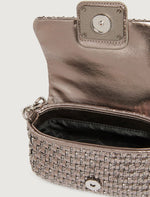 Carregar imagem no visualizador da galeria, silver Le Muse small woven bag
