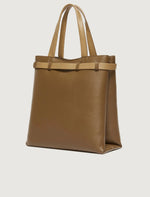 Carregar imagem no visualizador da galeria, kaki vertical tote bag
