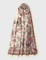 Load image into Gallery viewer, beige Twill shawl
