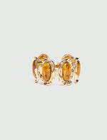 Carregar imagem no visualizador da galeria, amber eye-effect cabochon bracelet
