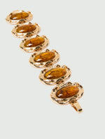 Carregar imagem no visualizador da galeria, amber eye-effect cabochon bracelet
