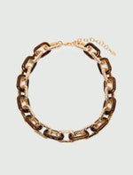 Carregar imagem no visualizador da galeria, amber chain choker necklace
