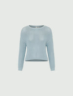 Carregar imagem no visualizador da galeria, sky blue boxy sweater
