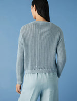 Carregar imagem no visualizador da galeria, sky blue boxy sweater
