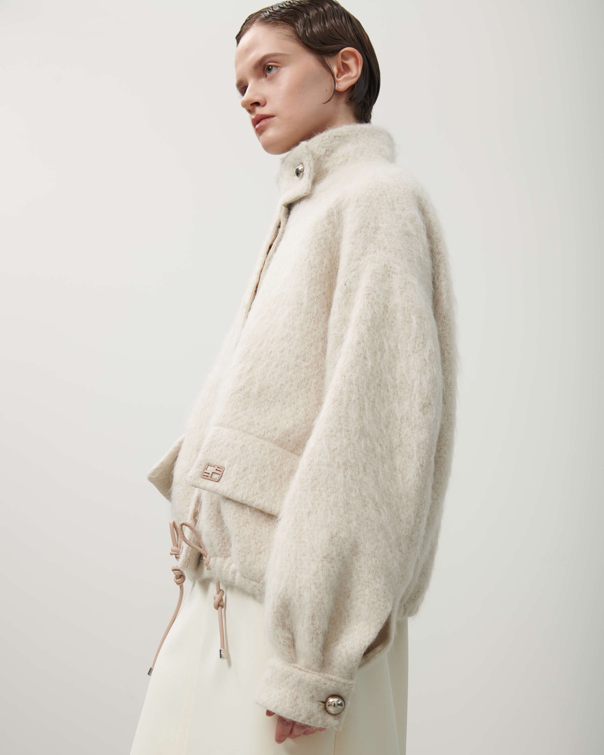 seed pearl bomber jacket