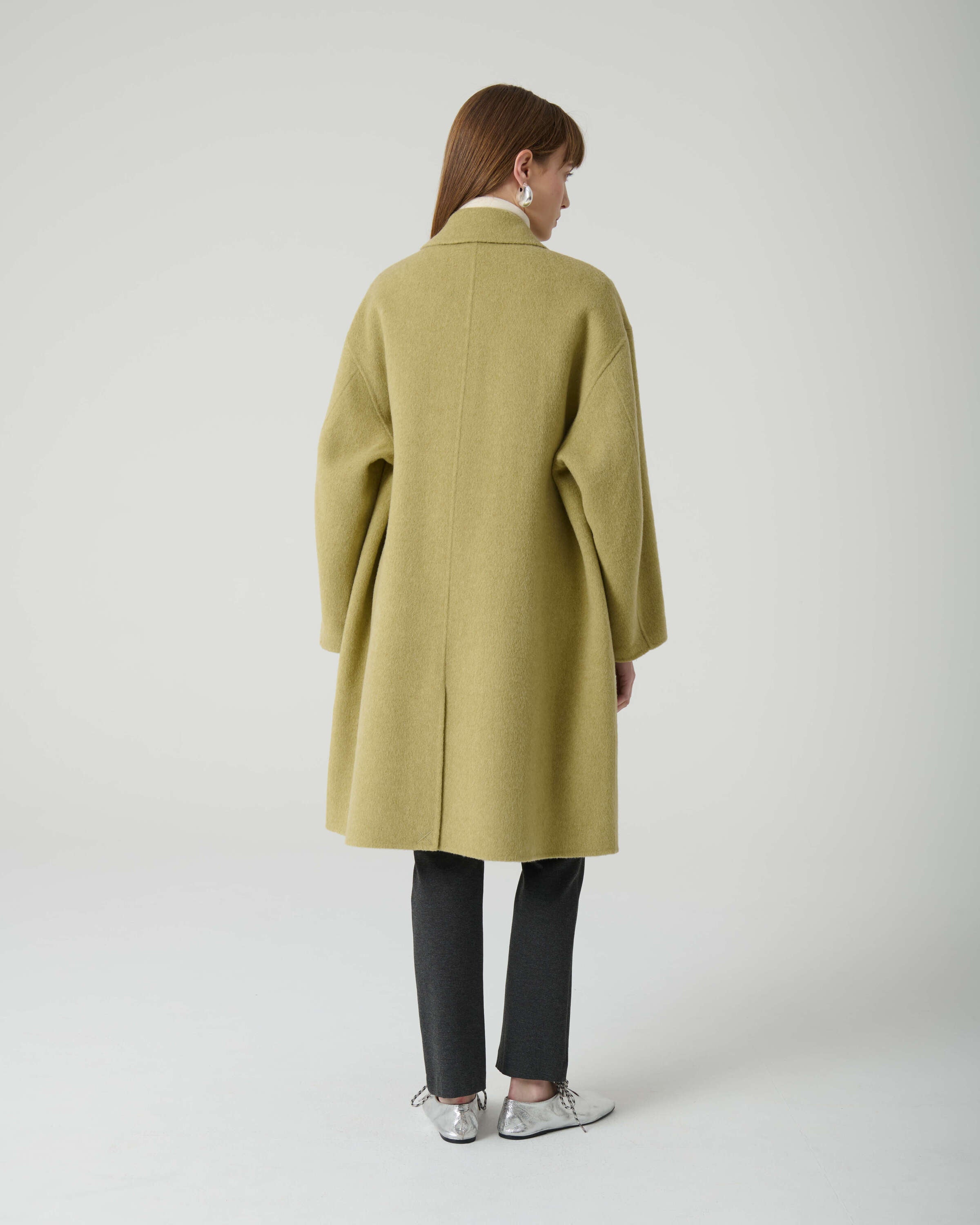 apple kiwi mackintoch double coat