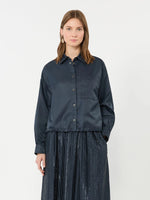 Load image into Gallery viewer, navy Water-repellent jacket
