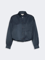Load image into Gallery viewer, navy Water-repellent jacket
