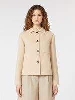 Carregar imagem no visualizador da galeria, ivory wool shirt jacket
