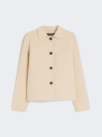 Carregar imagem no visualizador da galeria, ivory wool shirt jacket
