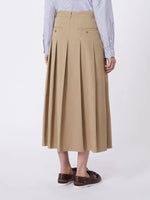 Load image into Gallery viewer, hazelnut Washed gabardine skirt
