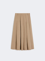 Load image into Gallery viewer, hazelnut Washed gabardine skirt
