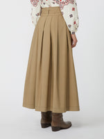 Carregar imagem no visualizador da galeria, desert pleated cotton skirt
