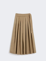 Carregar imagem no visualizador da galeria, desert pleated cotton skirt
