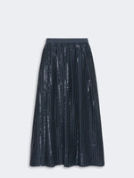 Carregar imagem no visualizador da galeria, navy cotton skirt
