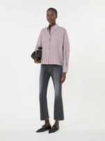 Load image into Gallery viewer, bordeaux Oversized cotton shirt
