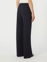 Load image into Gallery viewer, navy Pure woollen cloth trousers
