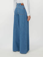 Load image into Gallery viewer, navy Soft cotton denim jeans
