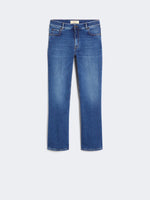 Load image into Gallery viewer, navy Super stretch denim skinny jeans
