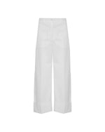 Carregar imagem no visualizador da galeria, white Wide-leg trousers

