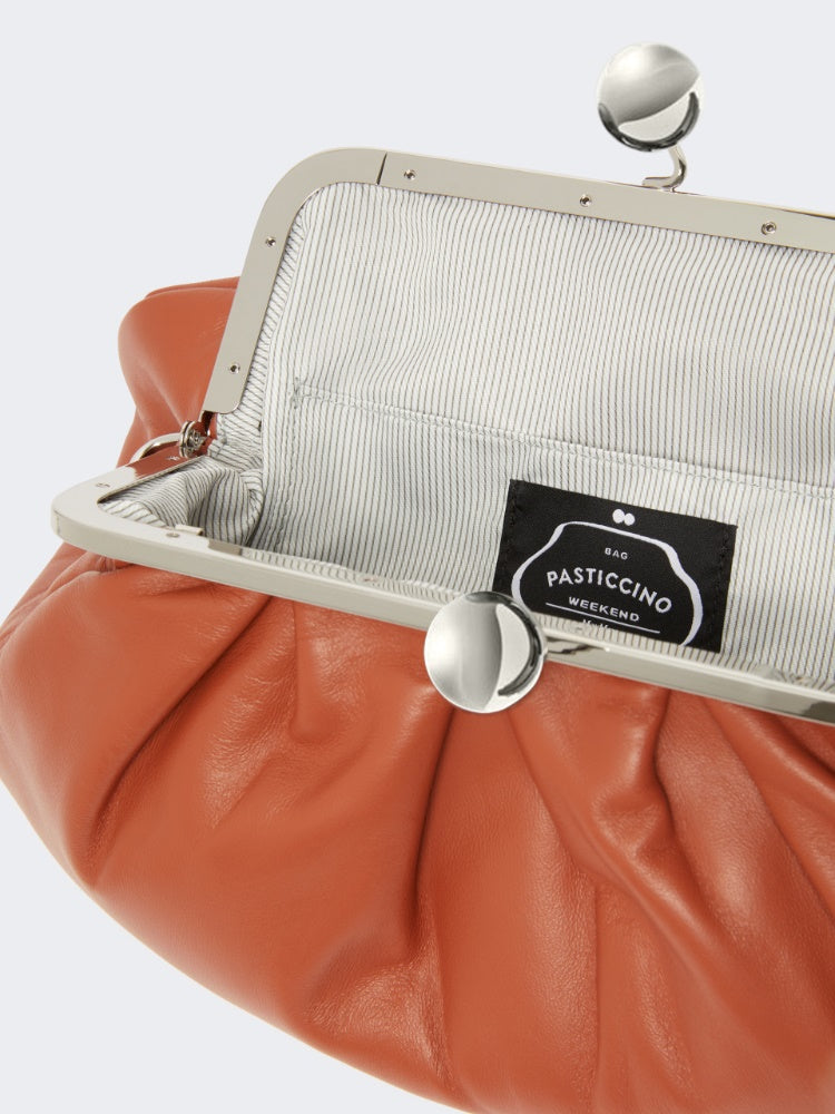 rust medium sheepskin Pasticcino Bag