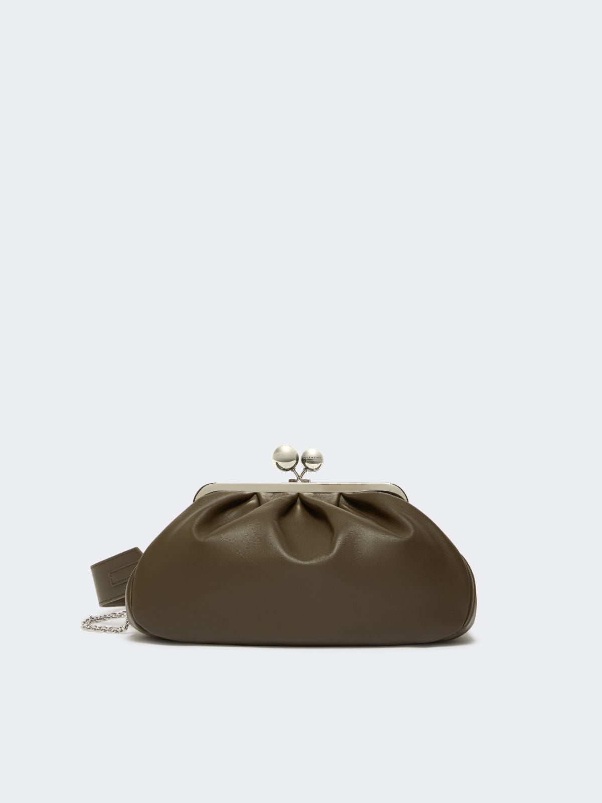 dark green medium sheepskin Pasticcino Bag